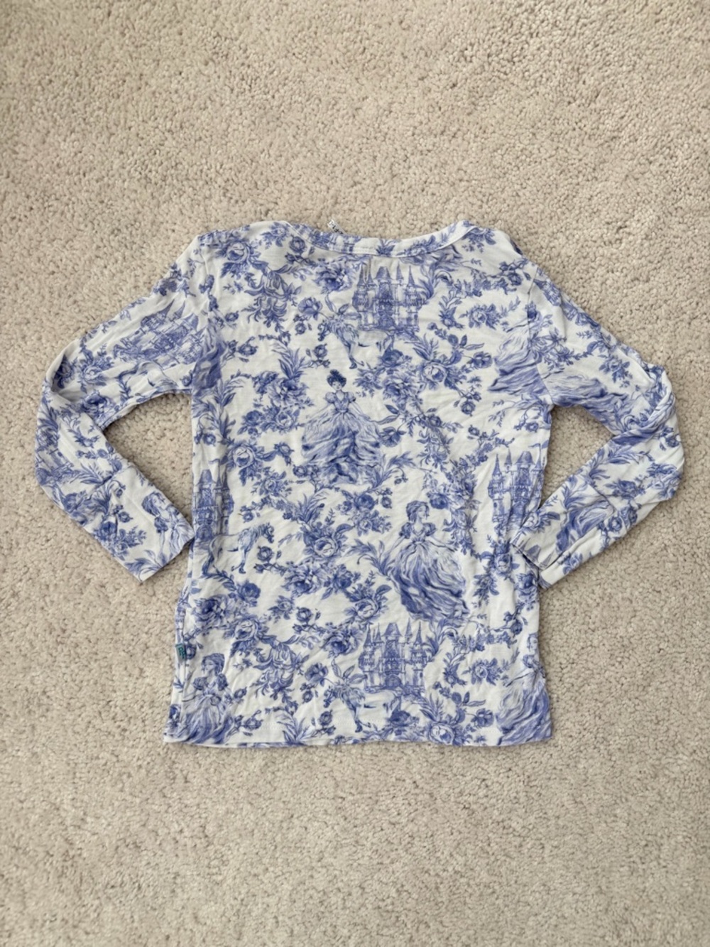 Posh Peanut Briar Print Kids Long Sleeve  Pajama Set - Picture 6 of 10